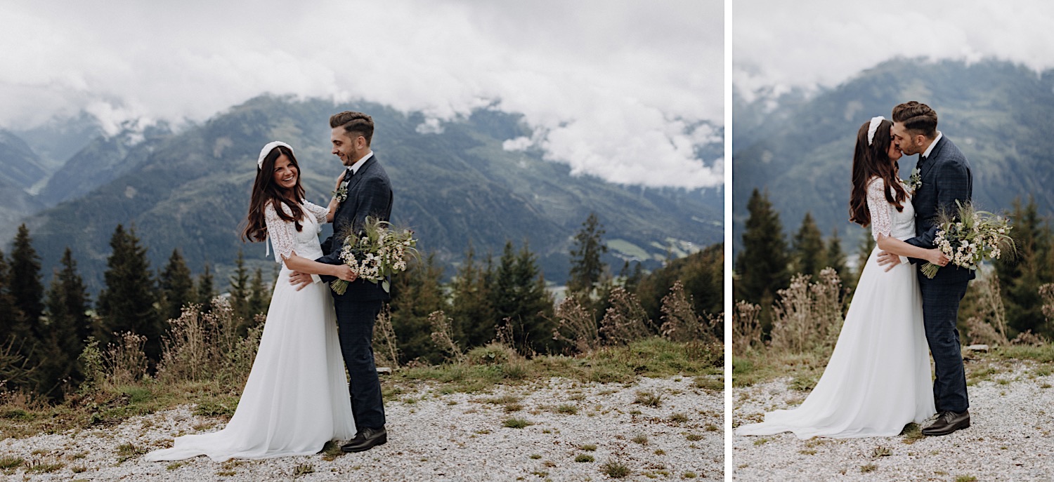 Hochzeit, Toni Alm, Kitzbühel, Braut, Bräutigam, Paarshooting