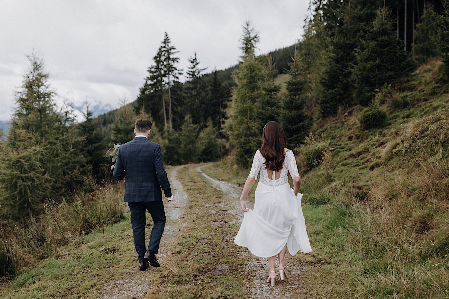 Hochzeit, Toni Alm, Kitzbühel, Braut, Bräutigam, Paarshooting