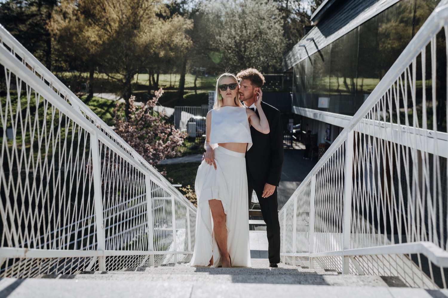 Hochzeit am Lanser See, Brautpaar, Shooting, Vogue