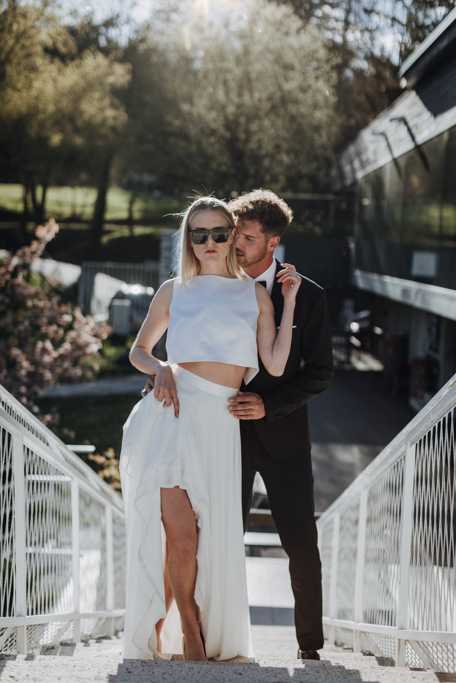 Hochzeit am Lanser See, Brautpaar, Shooting, Vogue