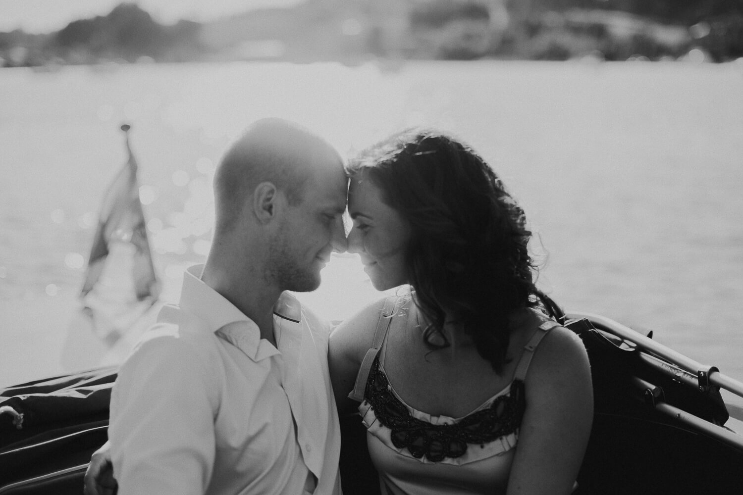 Verlobungsshooting, Engagement, Mondsee, Salzburg, Sonnenuntergang