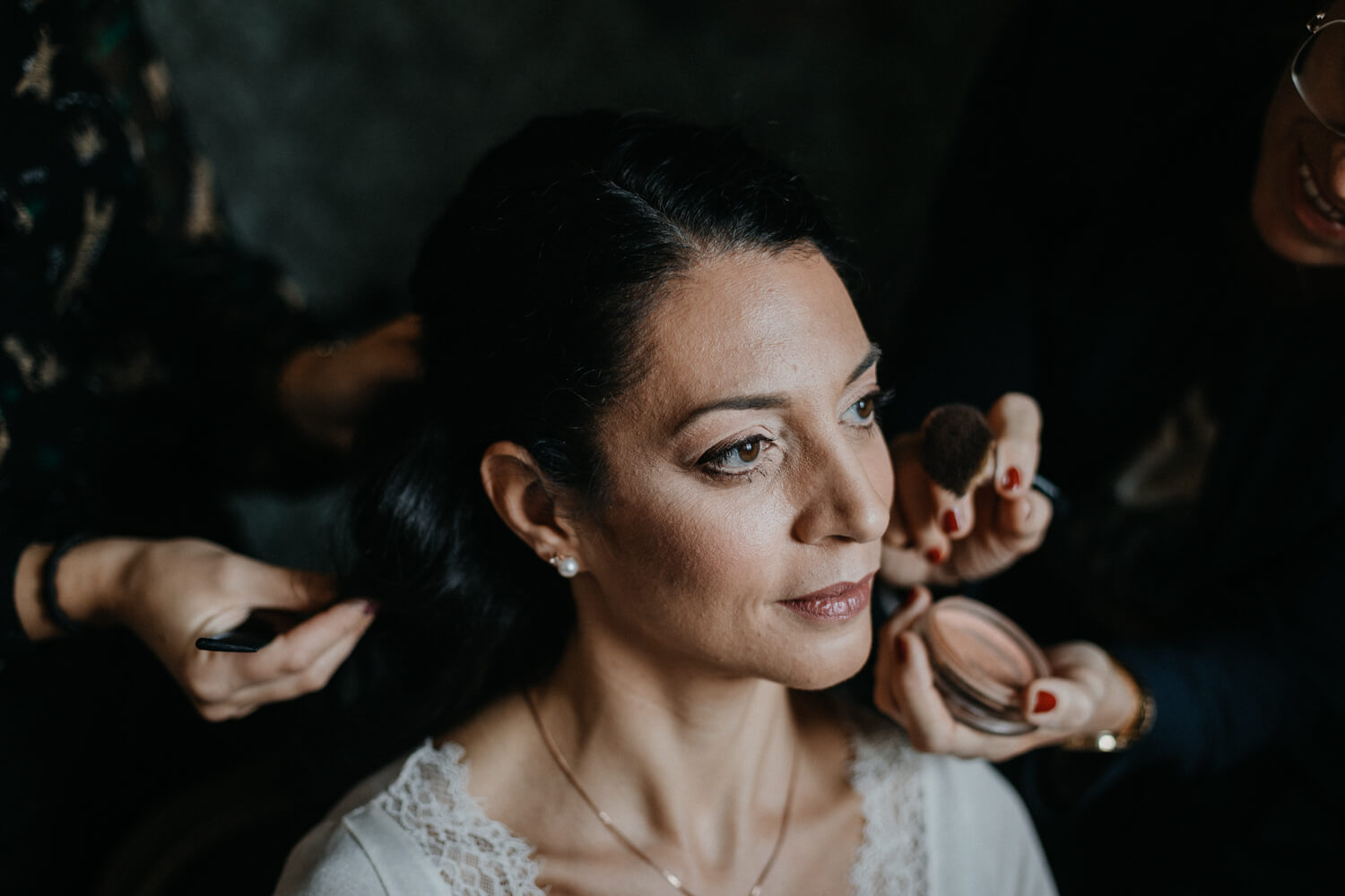 Hochzeit in Südtirol auf Schloss Freudenstein bei Meran, Getting Ready, Braut, Styling