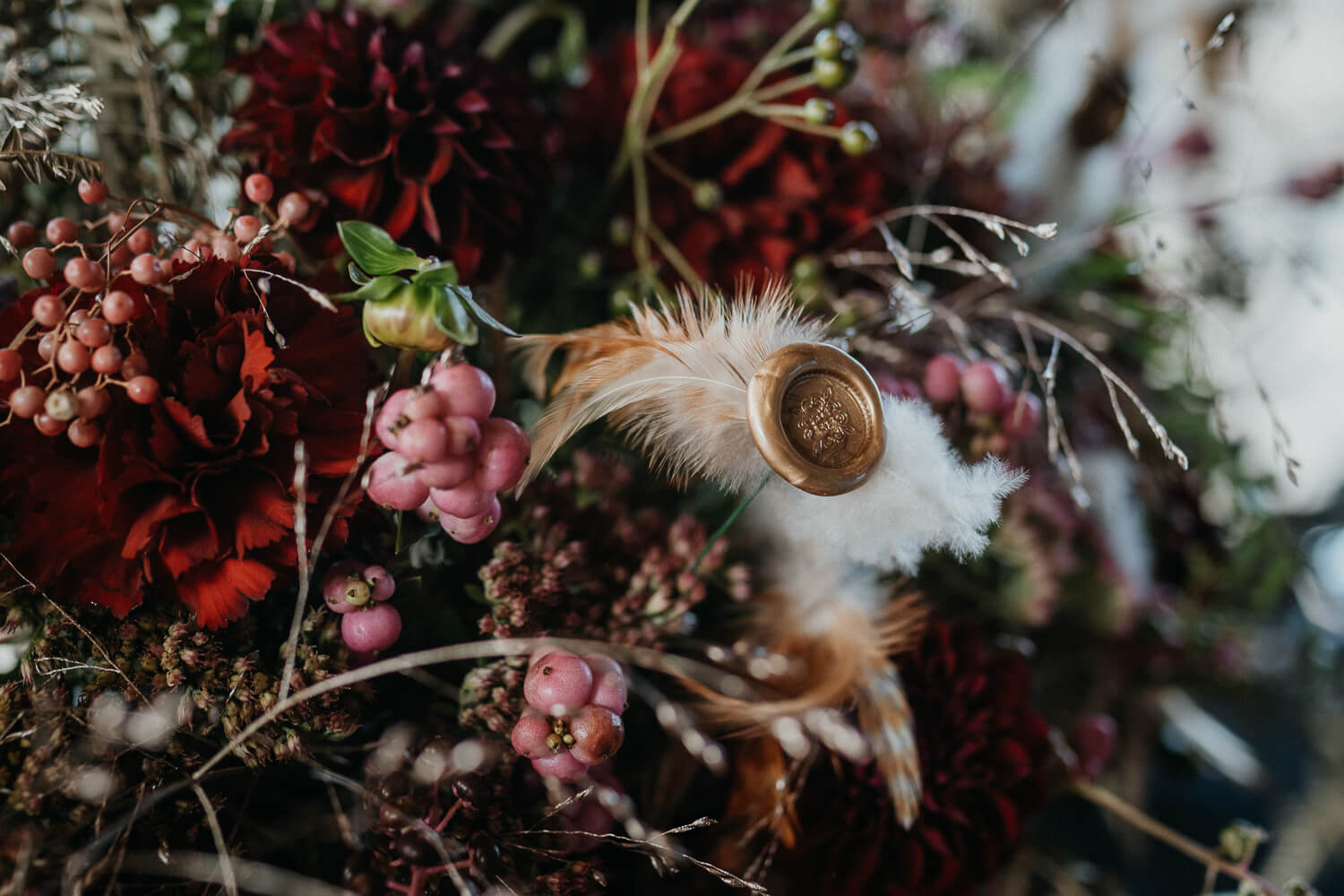 Elopement, Blumen, Details