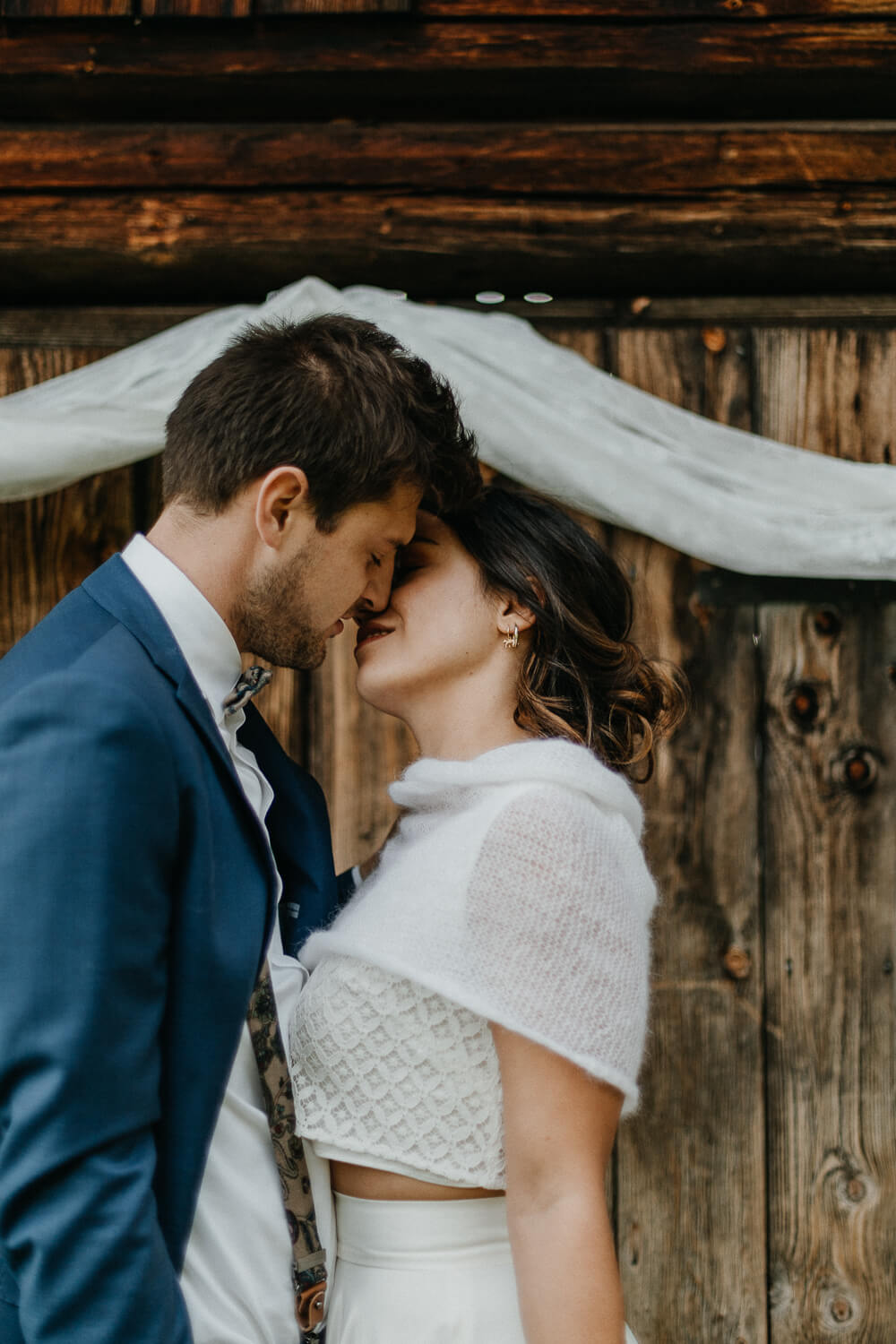 Elopement, Berge, Paarshooting, Almhütte