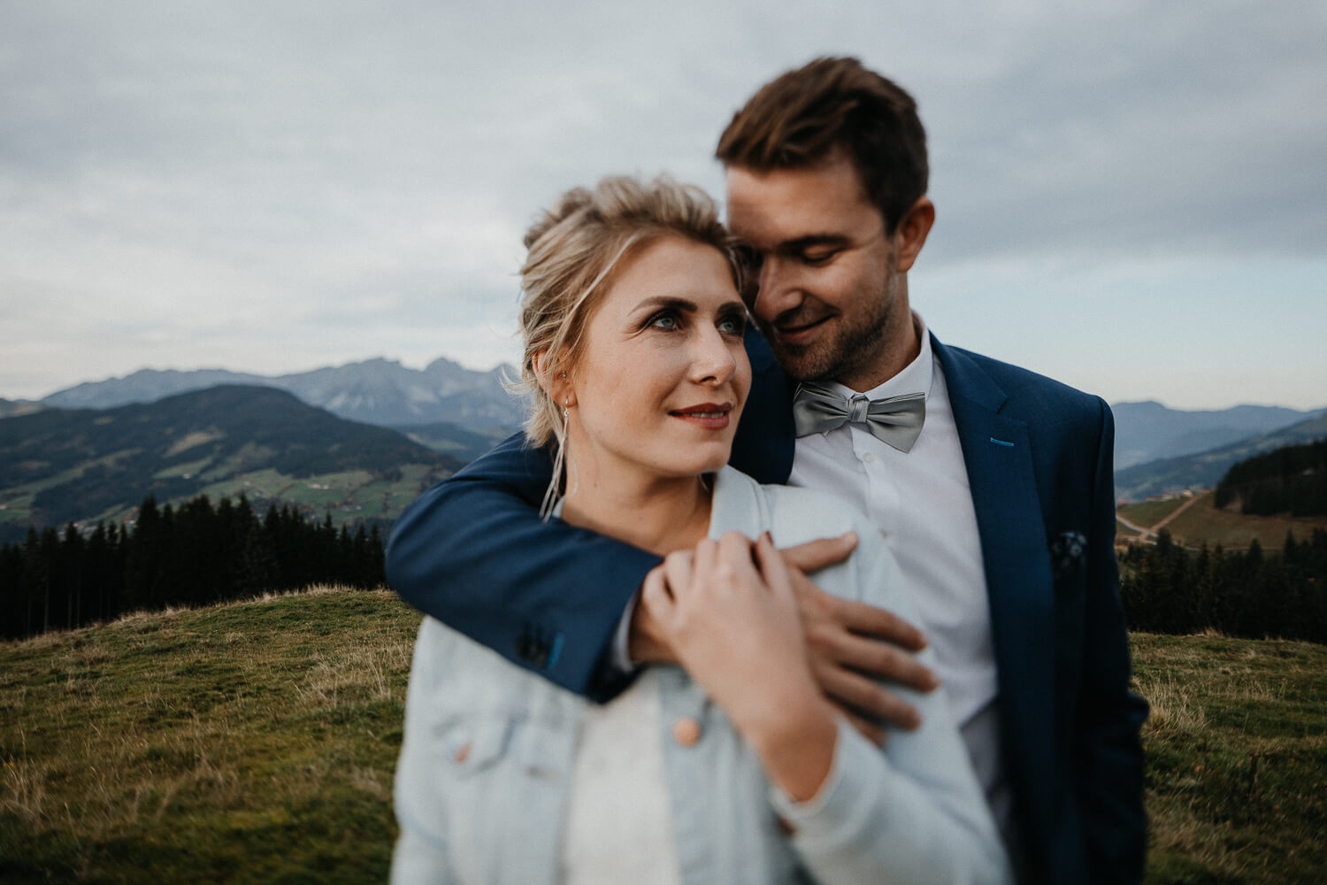 After Wedding Shooting in Kitzbühel, Brautpaar, Shooting, Wilder Kaiser