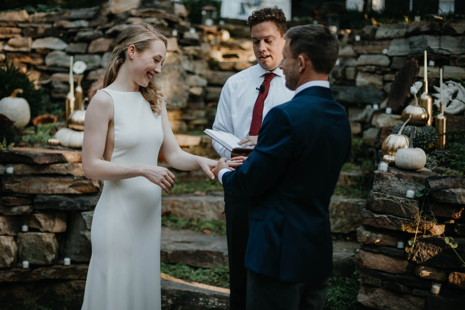 Gartenhochzeit, Hochzeit USA, freie Trauung