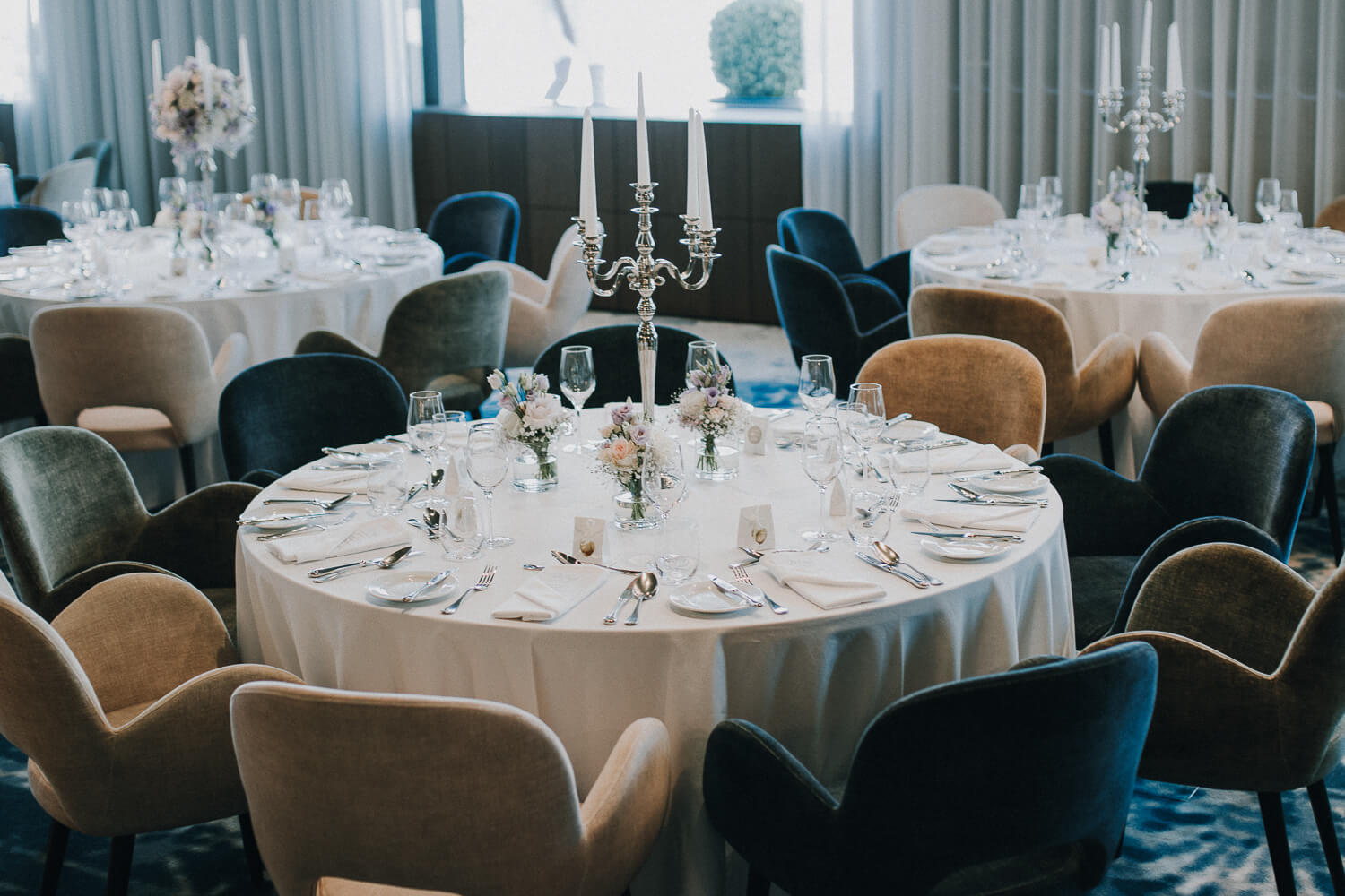 Standhotel Entners, Dinner, Dekoration, Blumen