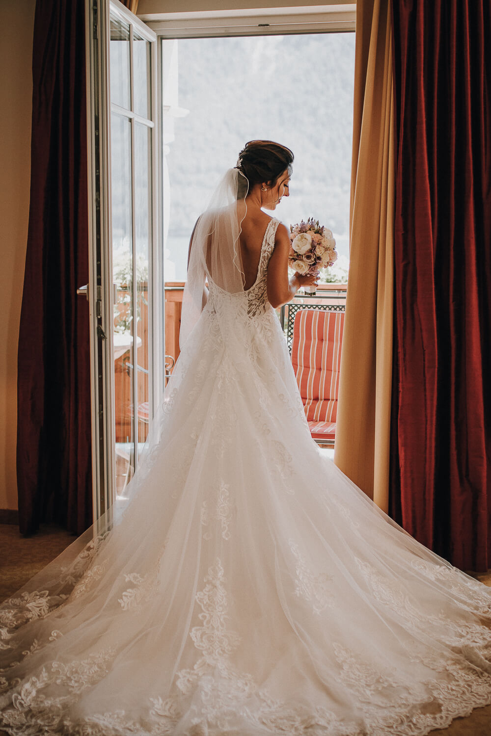 Hochzeit am Achensee, Getting Ready, Braut