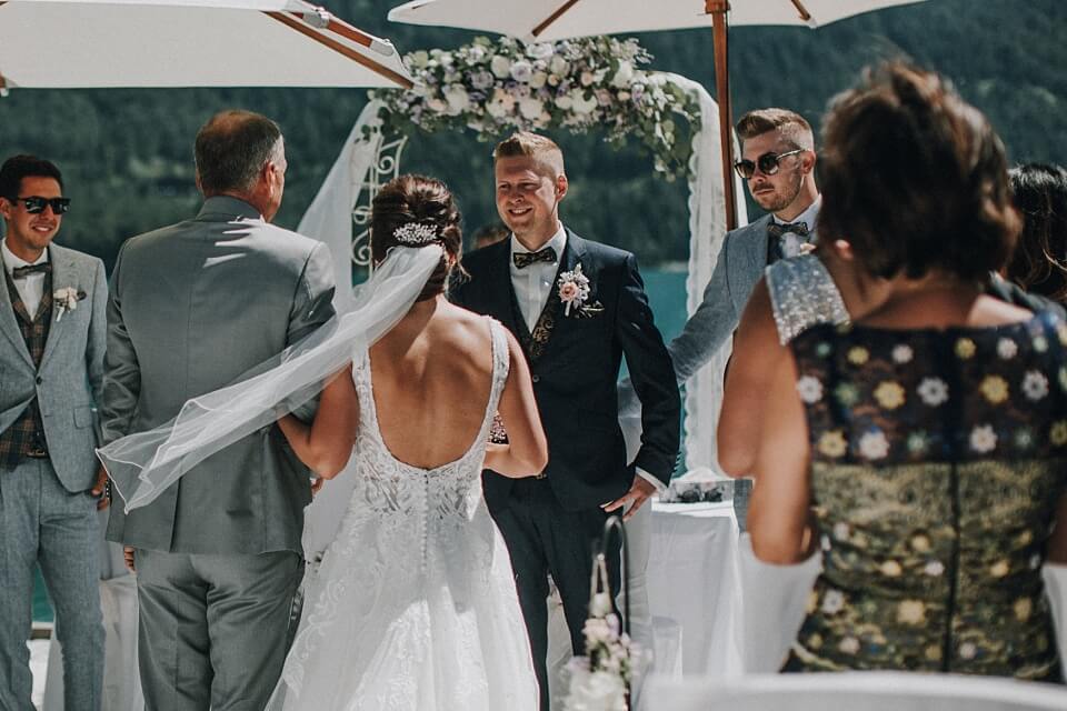 Hochzeit am Achensee, Standesamt, Trauung