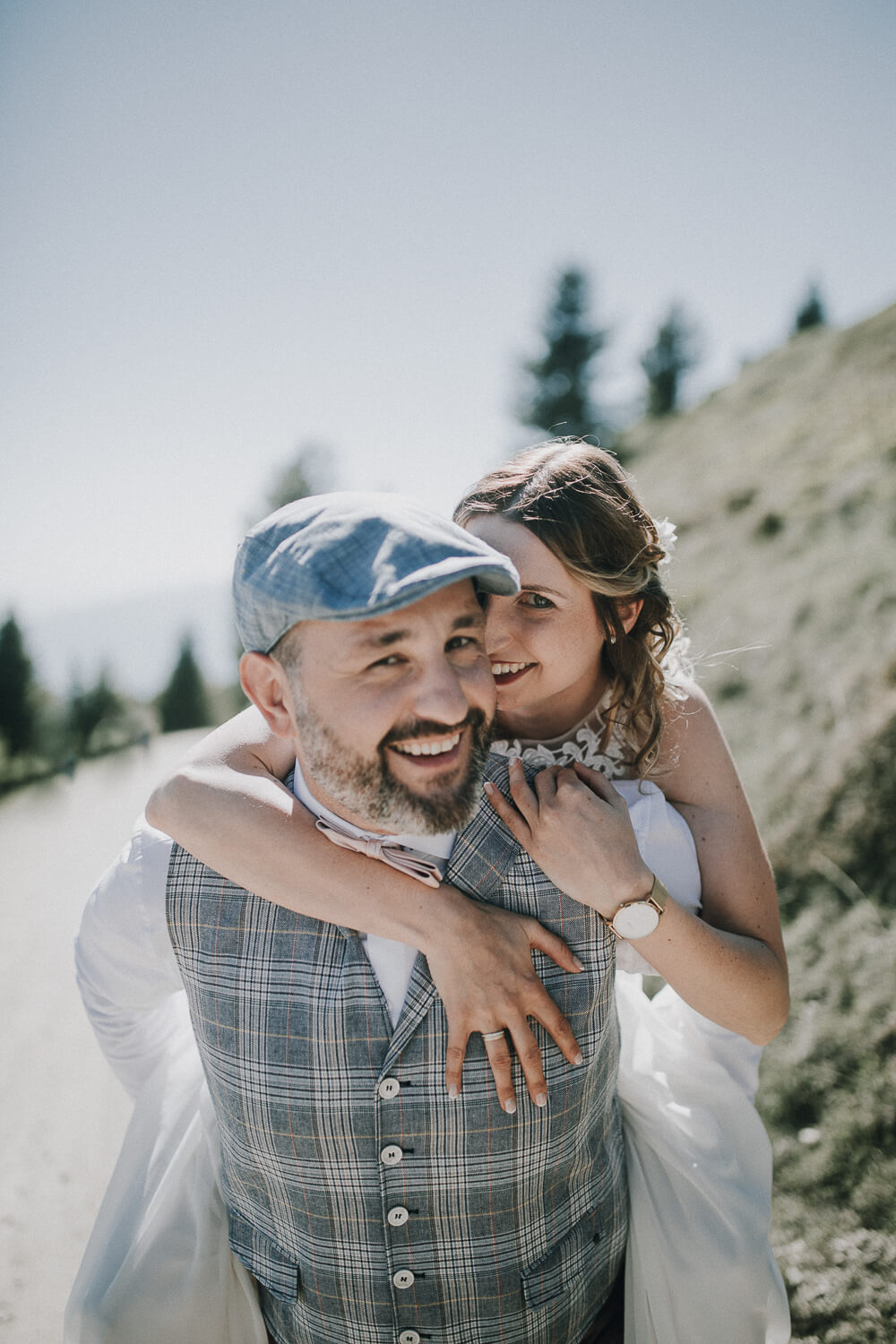 Vintage, Brautpaar, Shooting