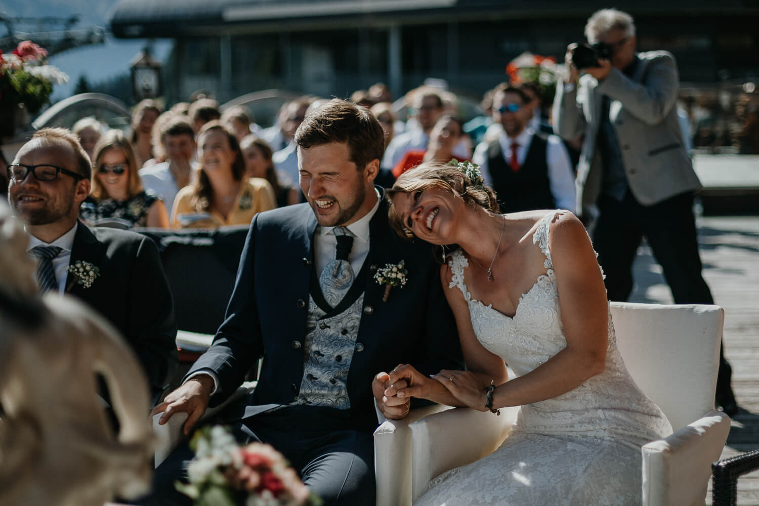 Hochzeit auf der Rösslalm im Zillertal, freie Trauung, Emotionen