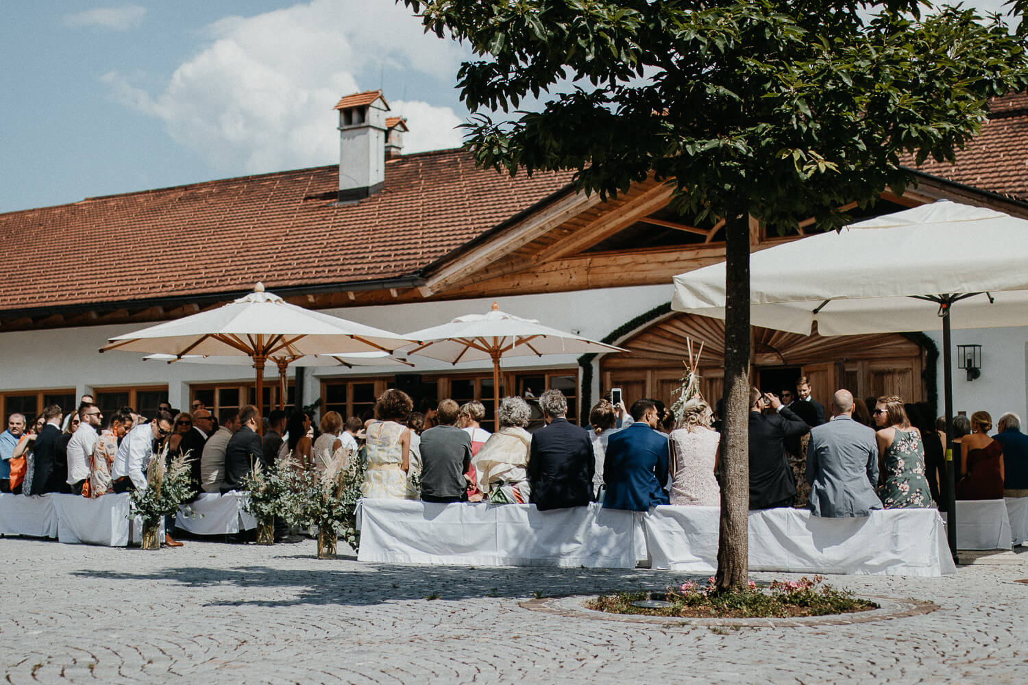 Sarah und Lukas, Hochzeit, freie Trauung, Glaserhof Gnadenwald