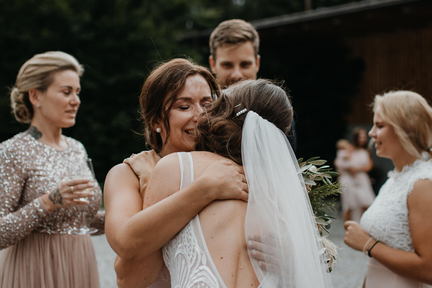Sarah und Lukas, Hochzeit, freie Trauung, Glaserhof Gnadenwald, Gratulationen, Emotionen