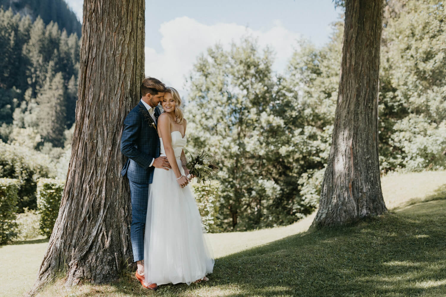 Brautpaar, Shooting, Emotionen, Volderwildbad, Hochzeit