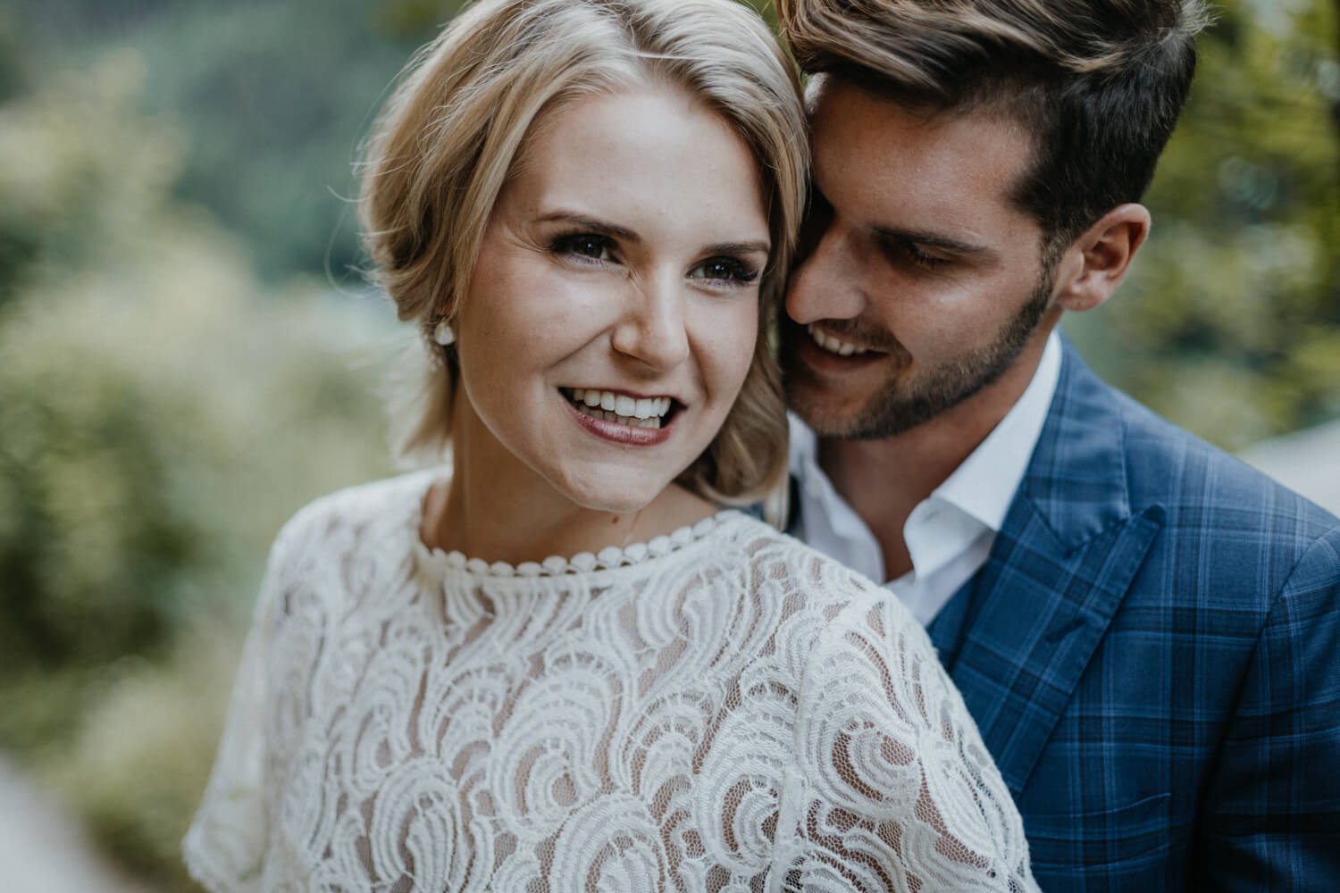 Hochzeit Volderwildbad, Inspiration, natürliche Eleganz, Brautpaar, Shooting, Emotionen