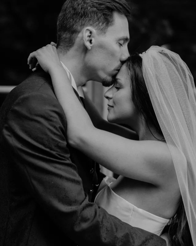 A kiss on the forehead - a promise, a quiet moment, a love that doesn’t need to shout to be heard. No forced smiles, no staged perfection. Just them. Just real. 🤍